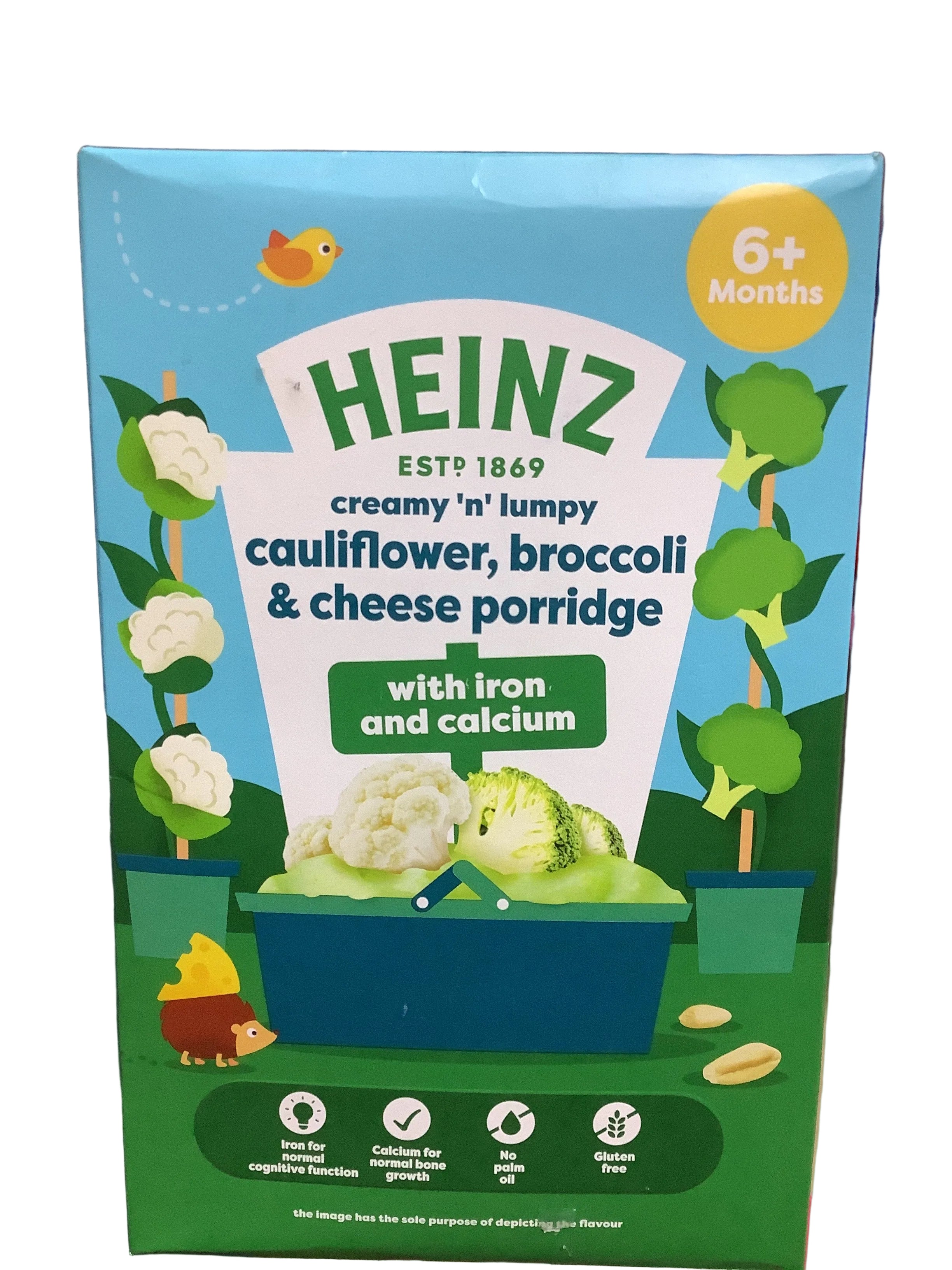 Heinz Cauliflower, Broccoli & Cheese Porridge (6+months) 125g