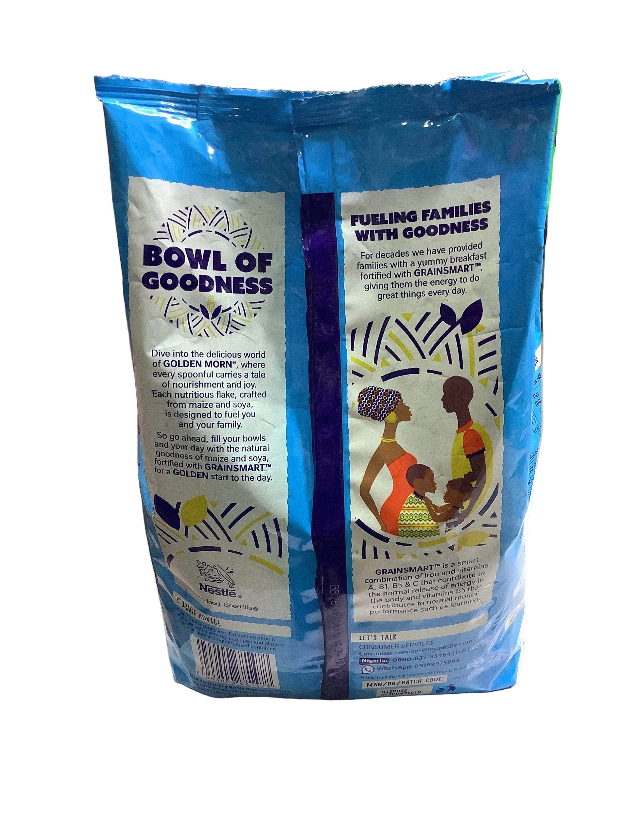 Nestle Golden Morn Grain Smart Family Cereal (600g).