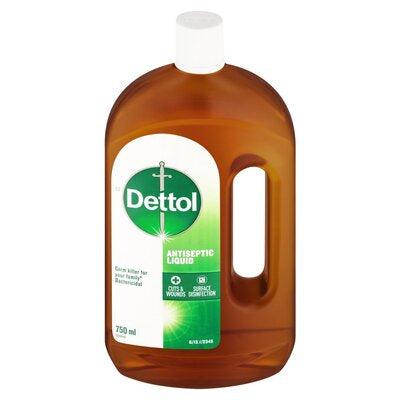 Dettol Antiseptic Disinfectants 750ml.