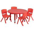 Kids’ Character Round Table with Chairs Set (Table + Chairs Set)