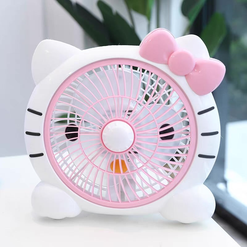 Character Luowei Yellow Table Fan.
