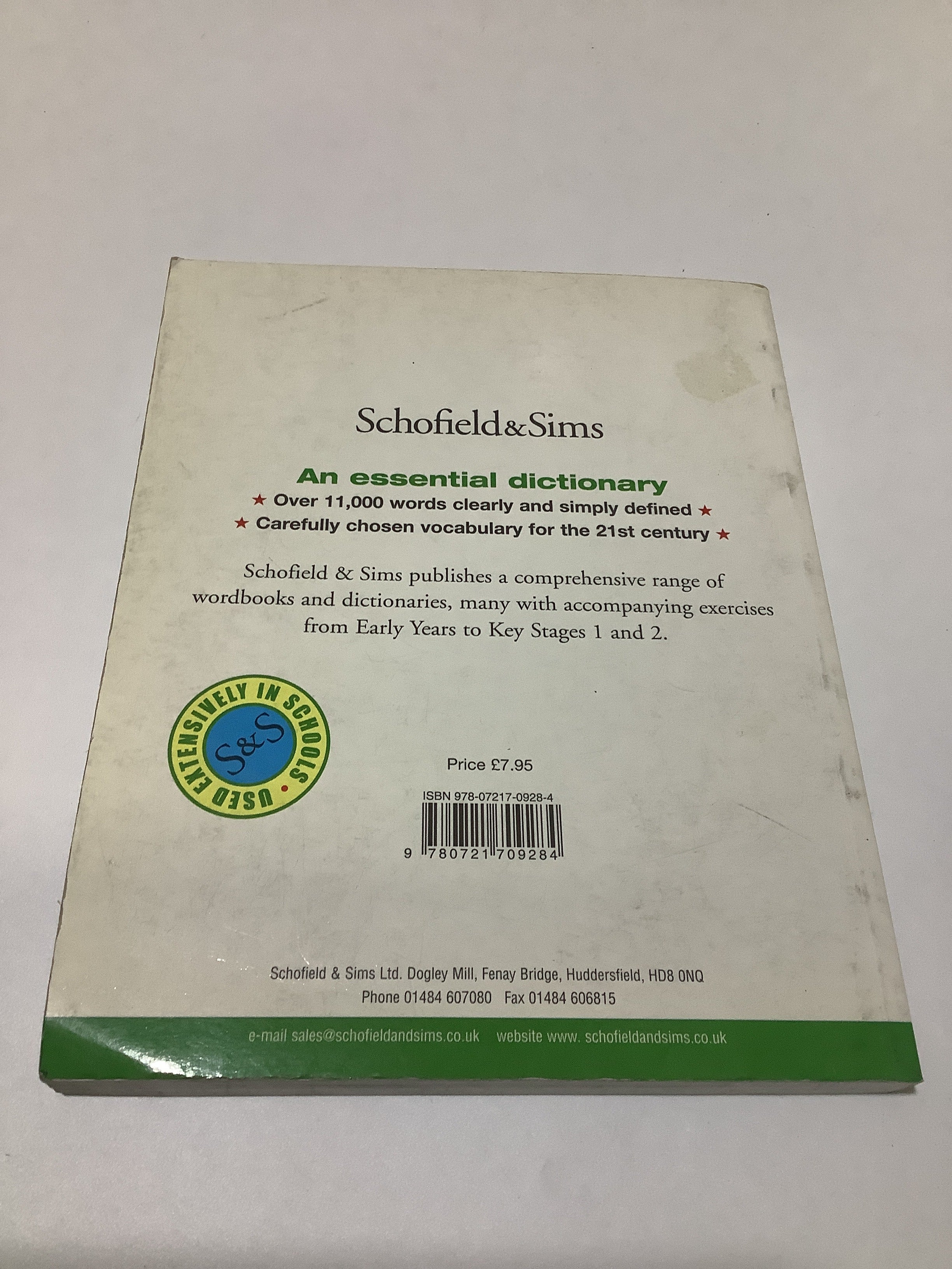 Schofield & Sims Essential Dictionary