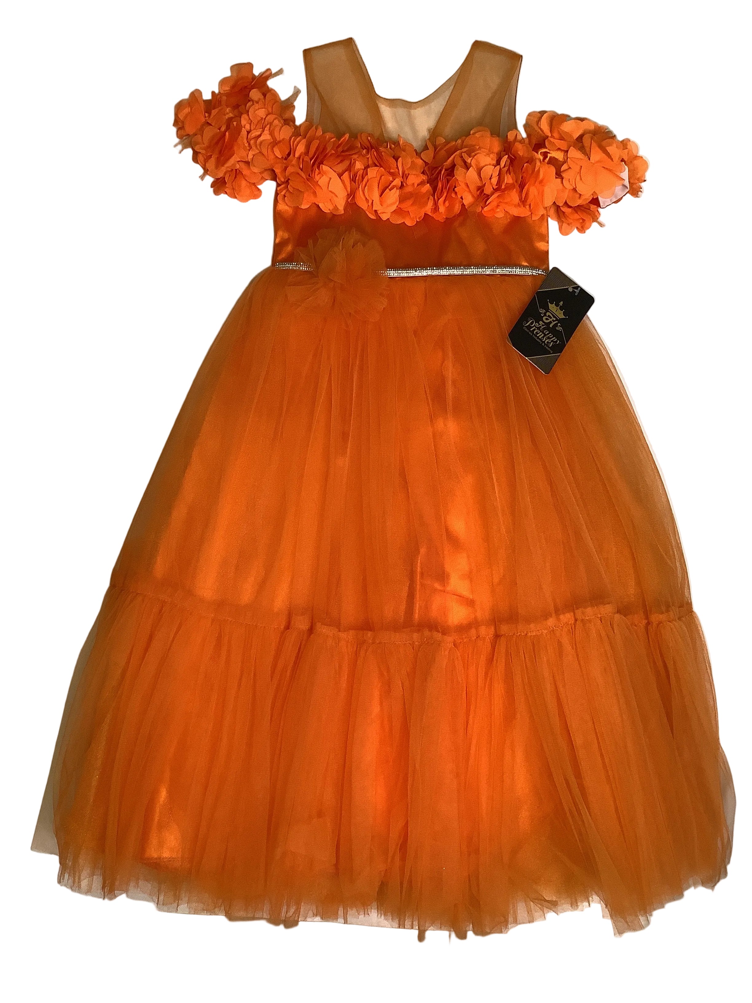 Happy Prenses Gold Ball Gown