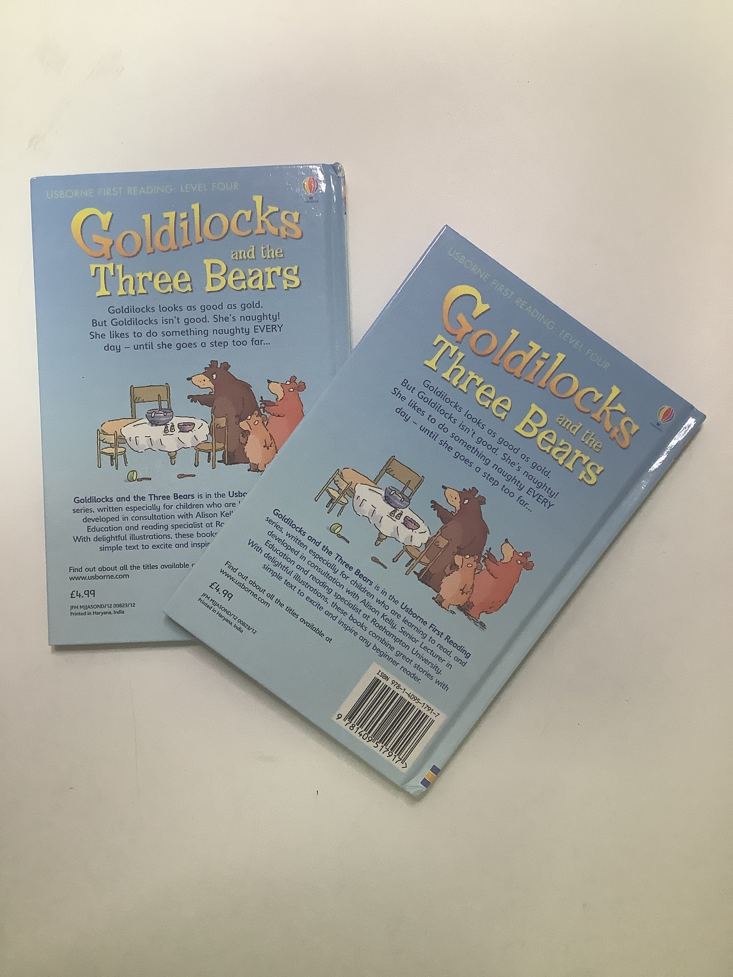 Usborne First Reading (Goldilocks & The Three Bears