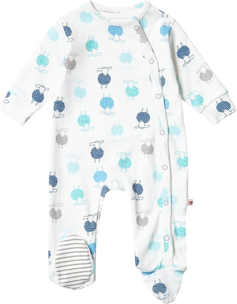 George 3in1 Baby SleepSuit Scratch Mitts And Lined Feet(First Size/New Born)