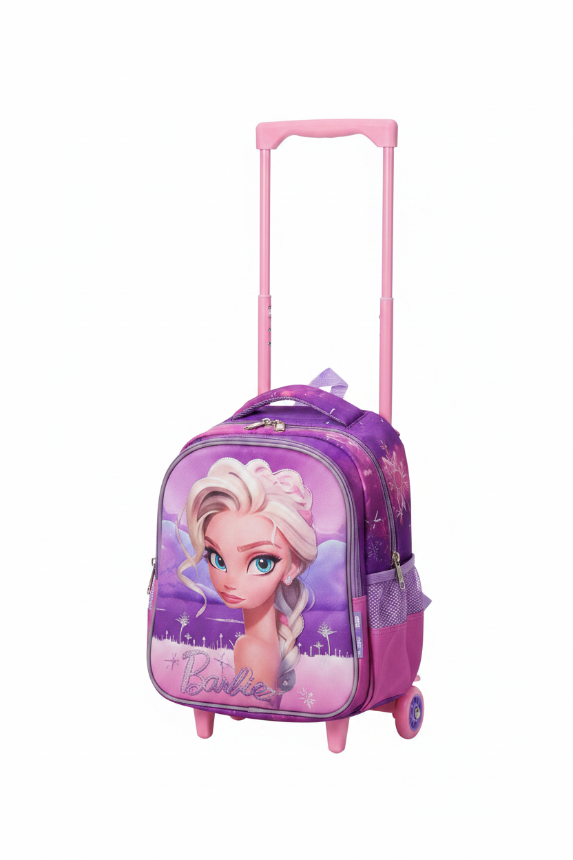 HSD Barbie Back To School Trolley (School Bag)