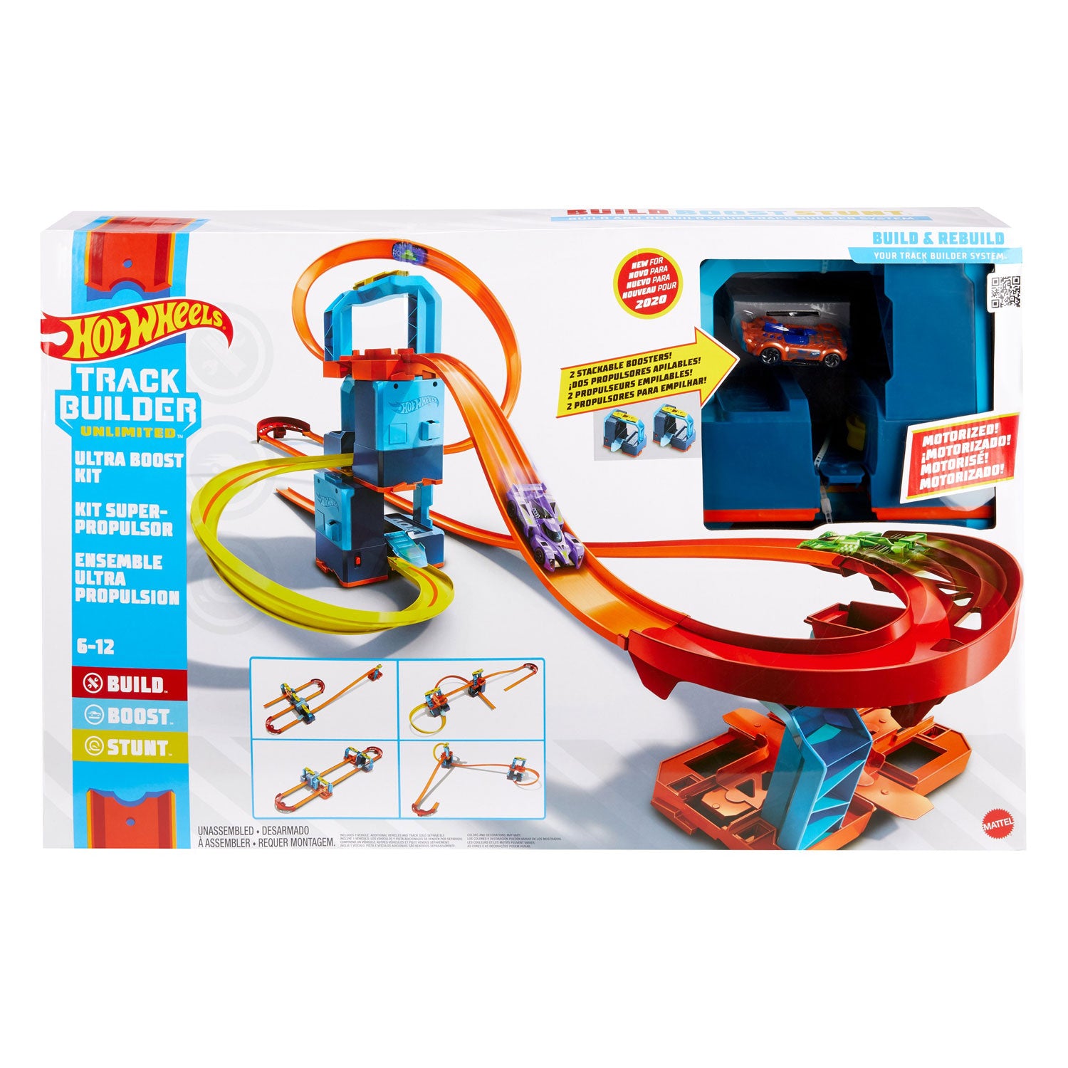 Build Boost Stunt Track Builder System for Kids (Ages 6–12 Years)