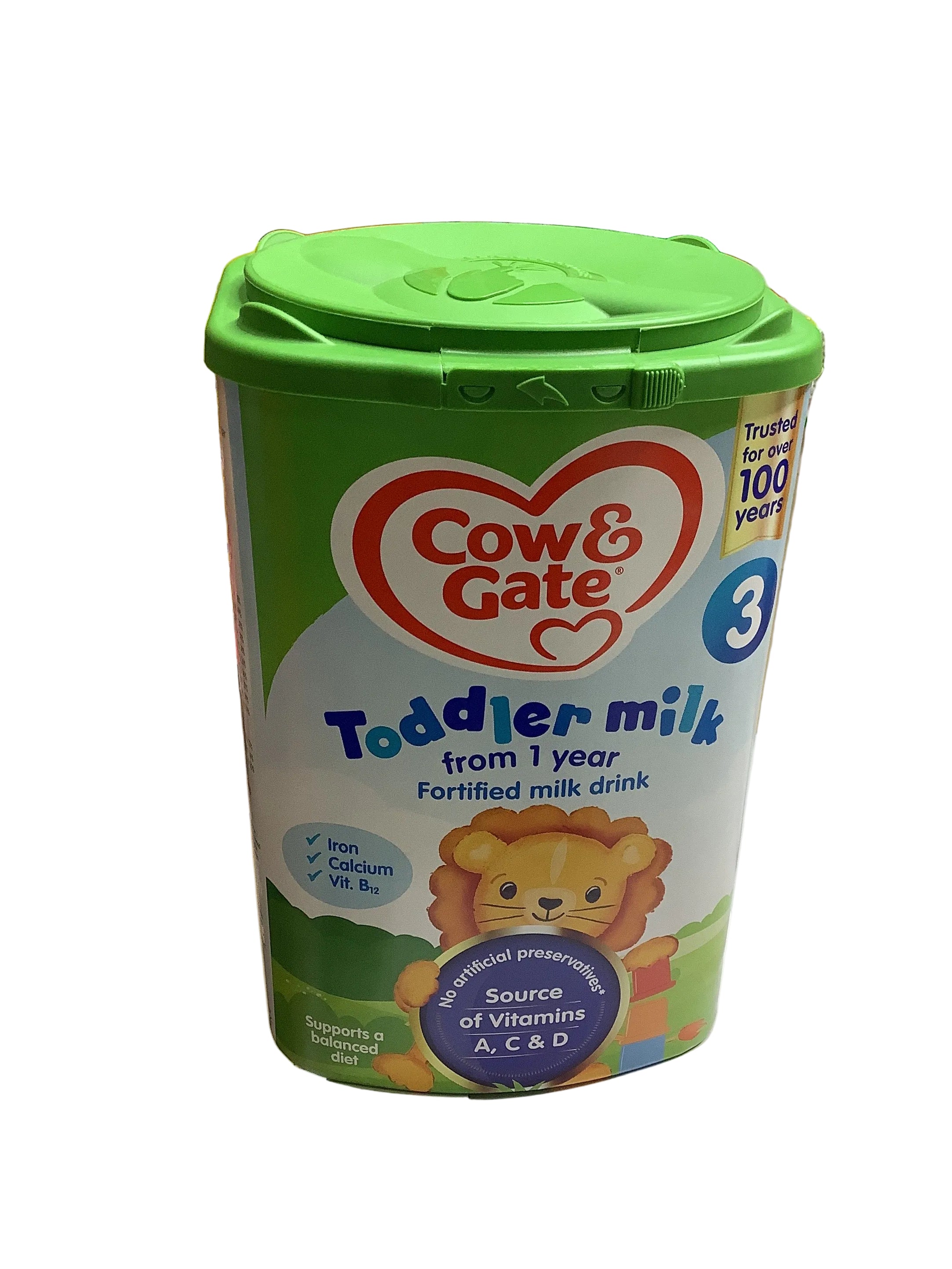 Cow & Gate Toddler Fortified Milk Drink 1 year + Stage 3 (800g)