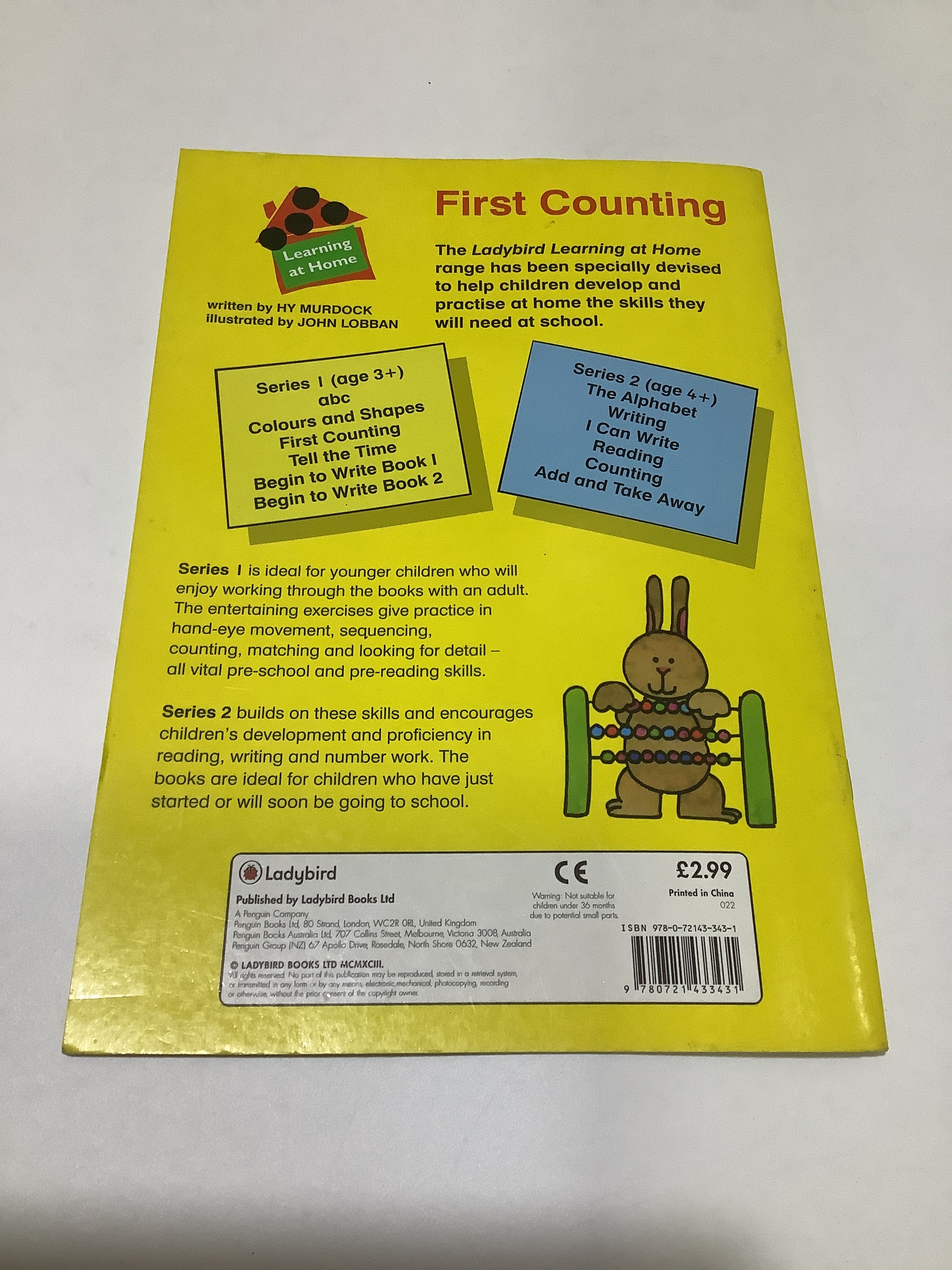 Learning at Home First Counting 1