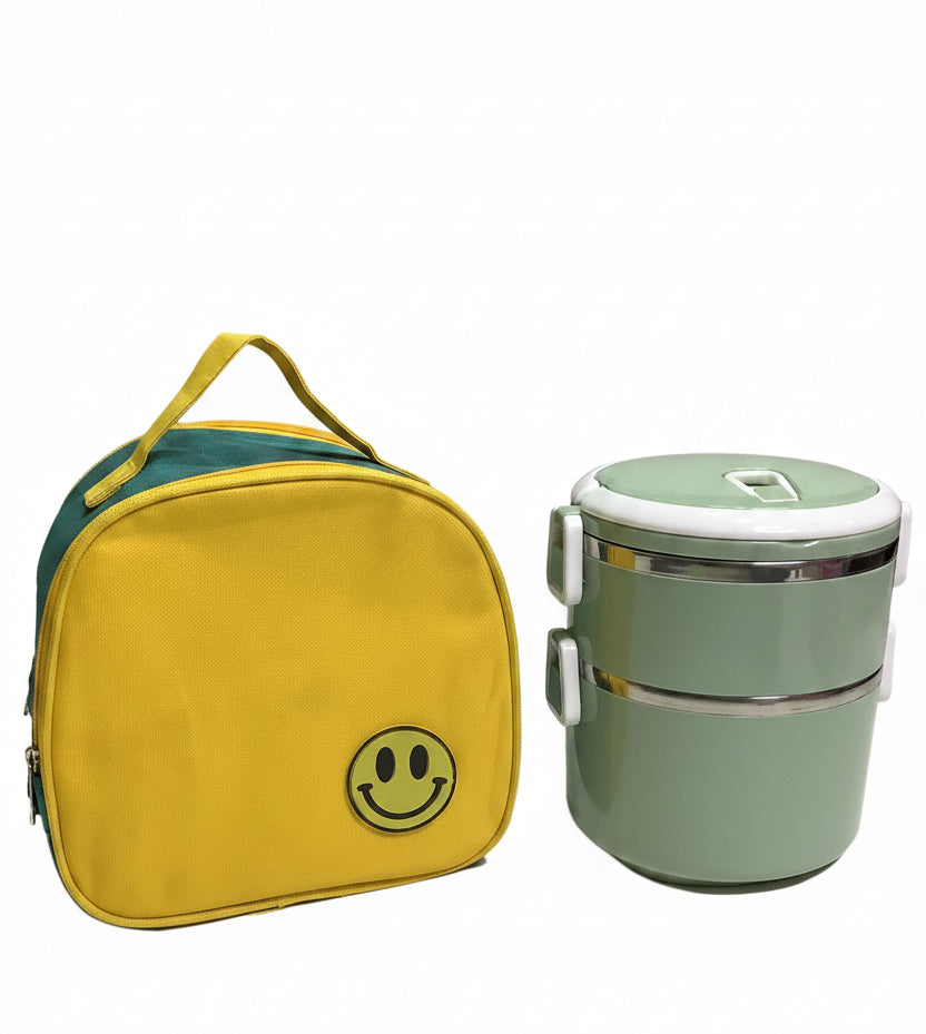 Smile Face Lucky Stainless Steel Flask