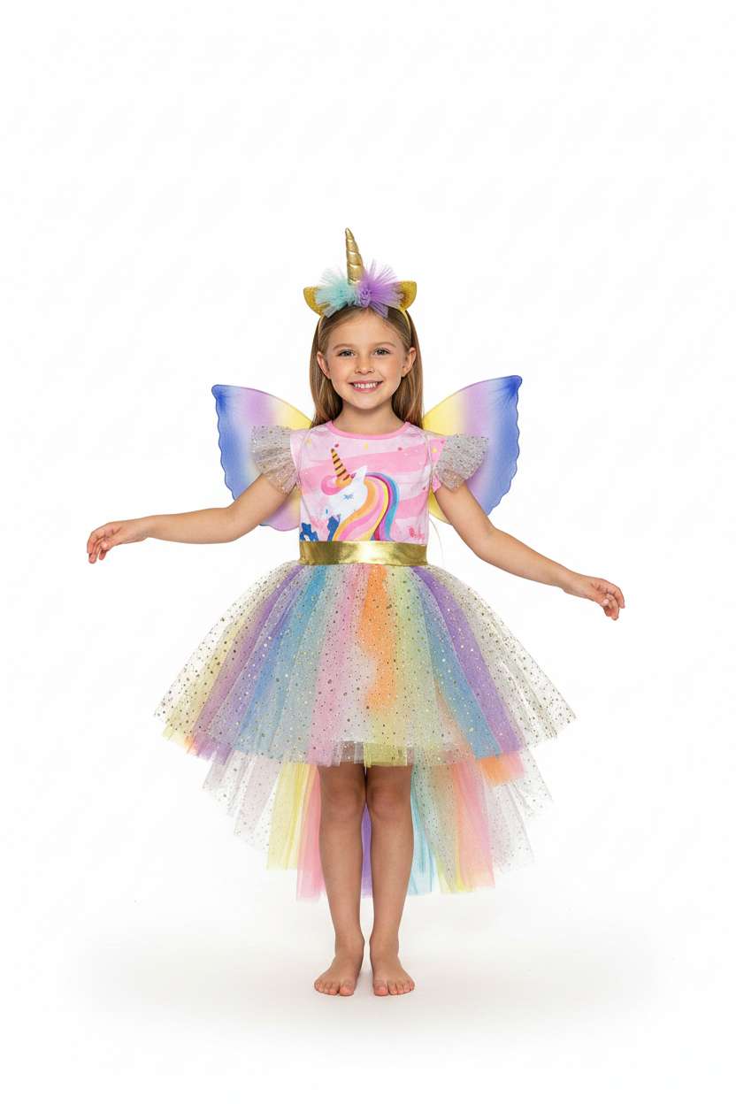 Unicorn Princess Dress Costume