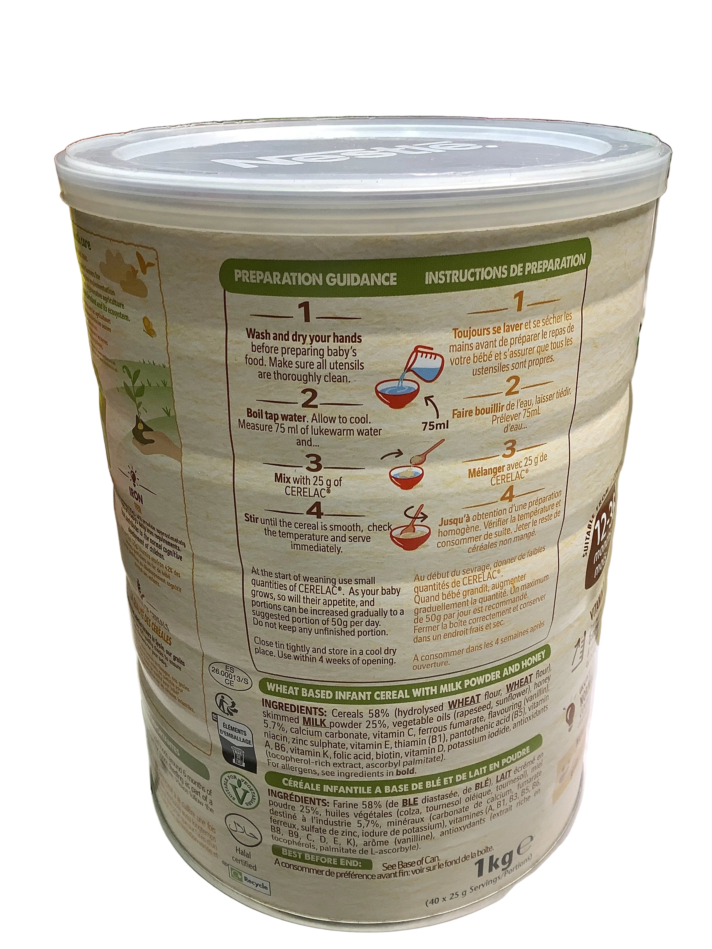 Nestlé CERELAC Wheat & Honey(1kg)