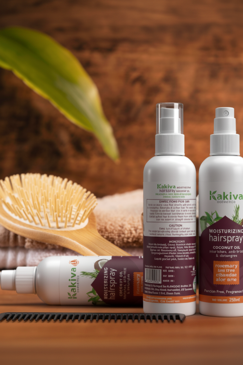 Kakiva Cosmetics Moisturizing Hairspray (Coconut Oil) 250ml.