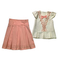 Arzu Kids Girls 2 Piece Skirt And Top Wear