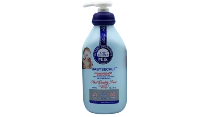 Baby secret chamomile acid body lotion 400ml