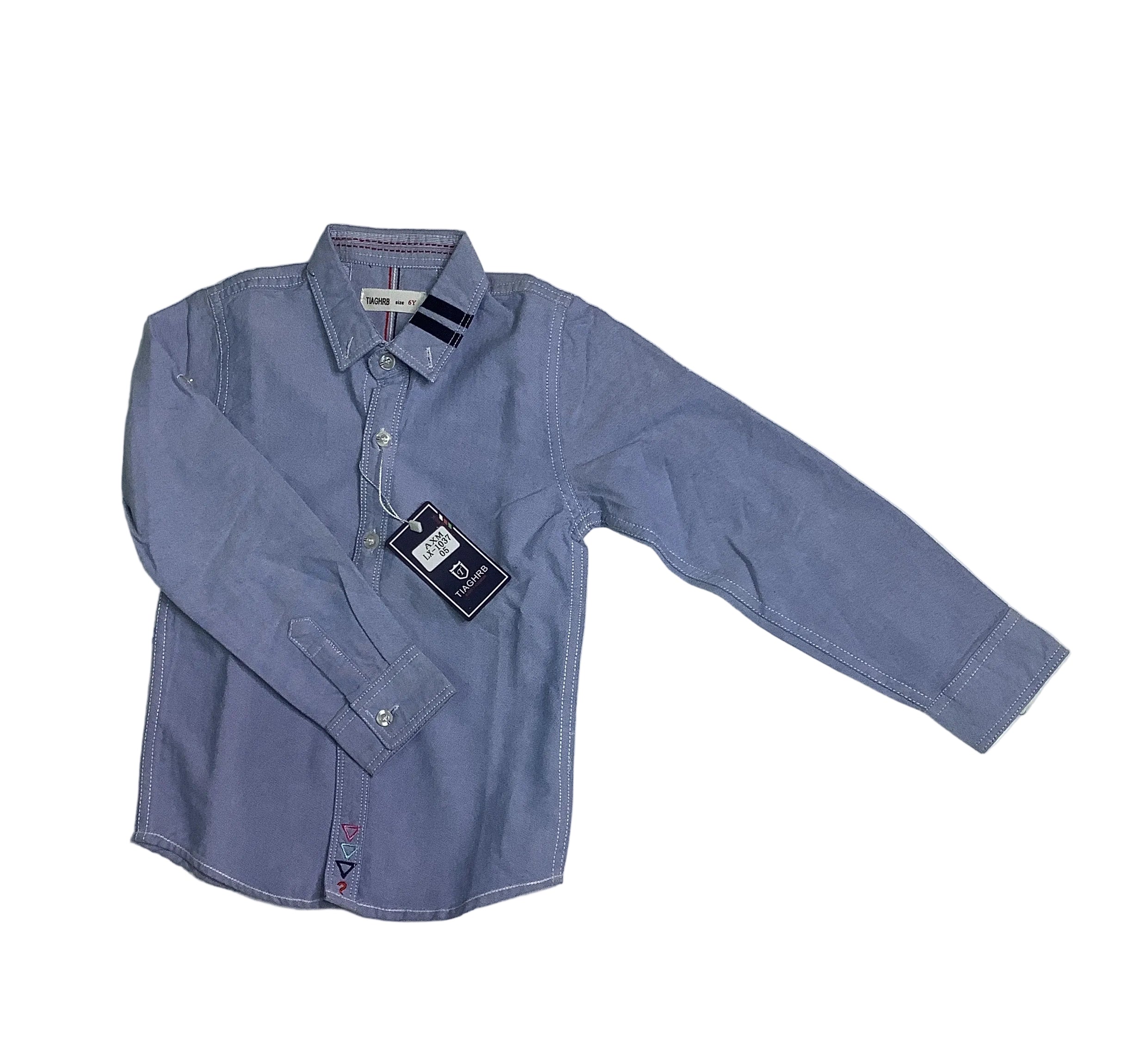 Tiaghrb Kids Long Sleeve Shirt(Style:LX-1037)