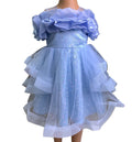 Baby Girl Blue Color Ball Gown