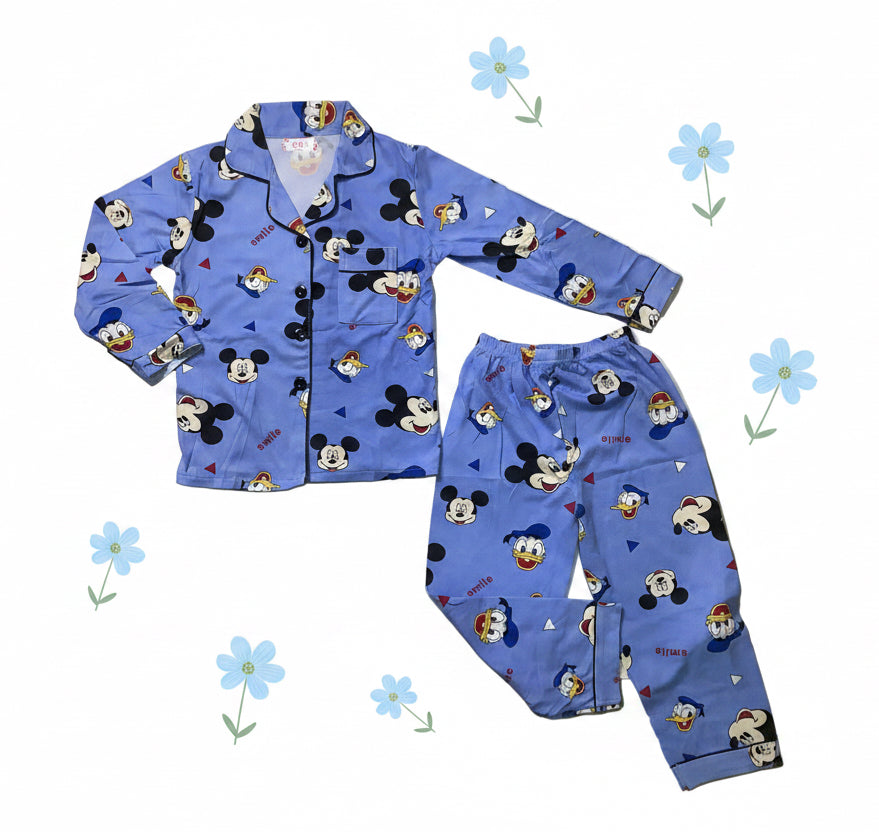 Dina Ya Tao  Boys Pyjamas with Collar