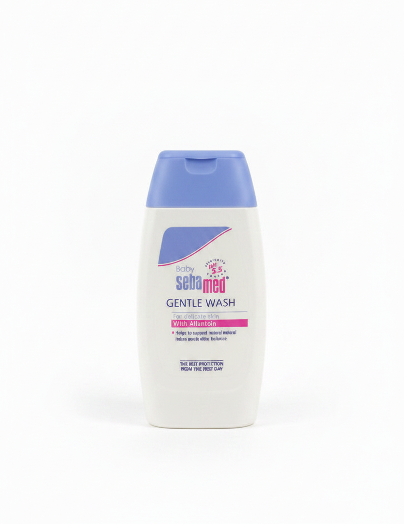 Baby SebaMed Gentle Wash With Allantoin (200ml).