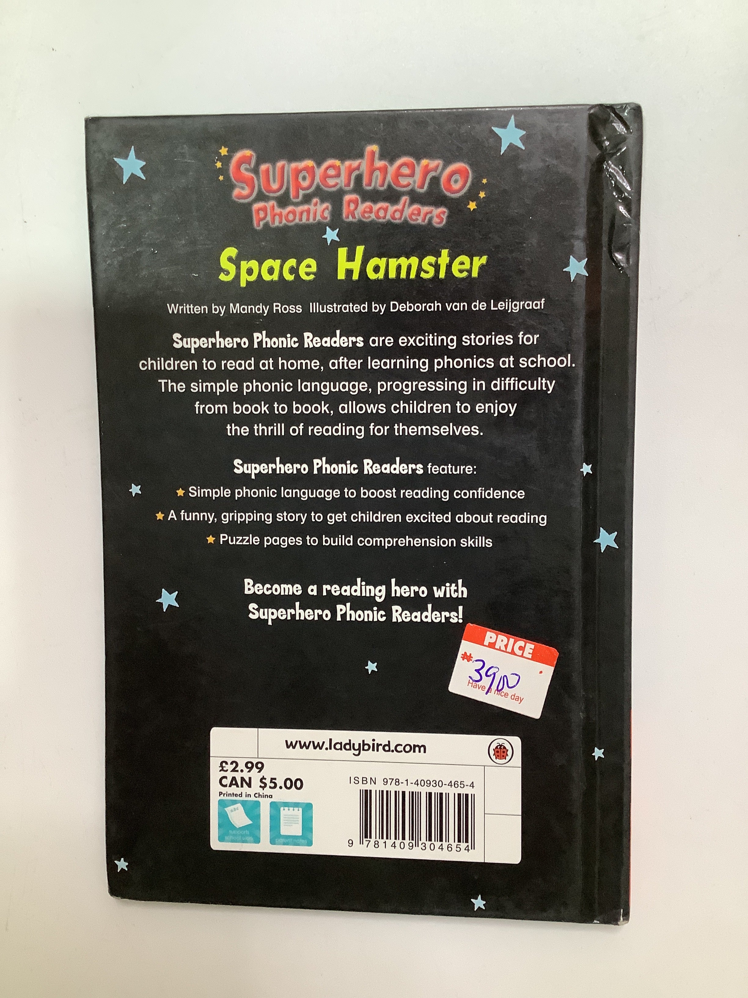 Superhero phonic readers (space Hamster)