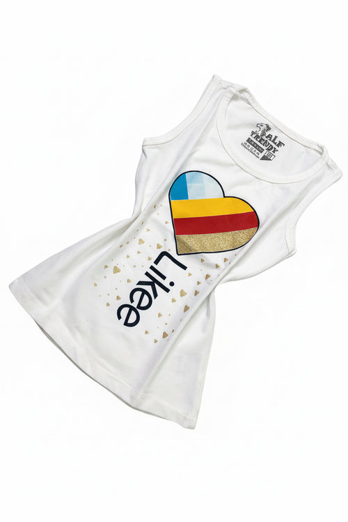 Alf Trendy Girls Sleeveless Top