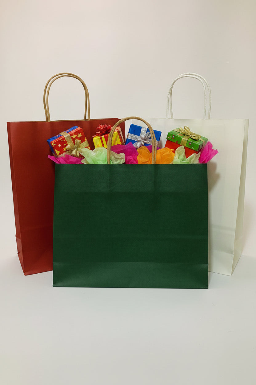 Plain paper gift bag (big)