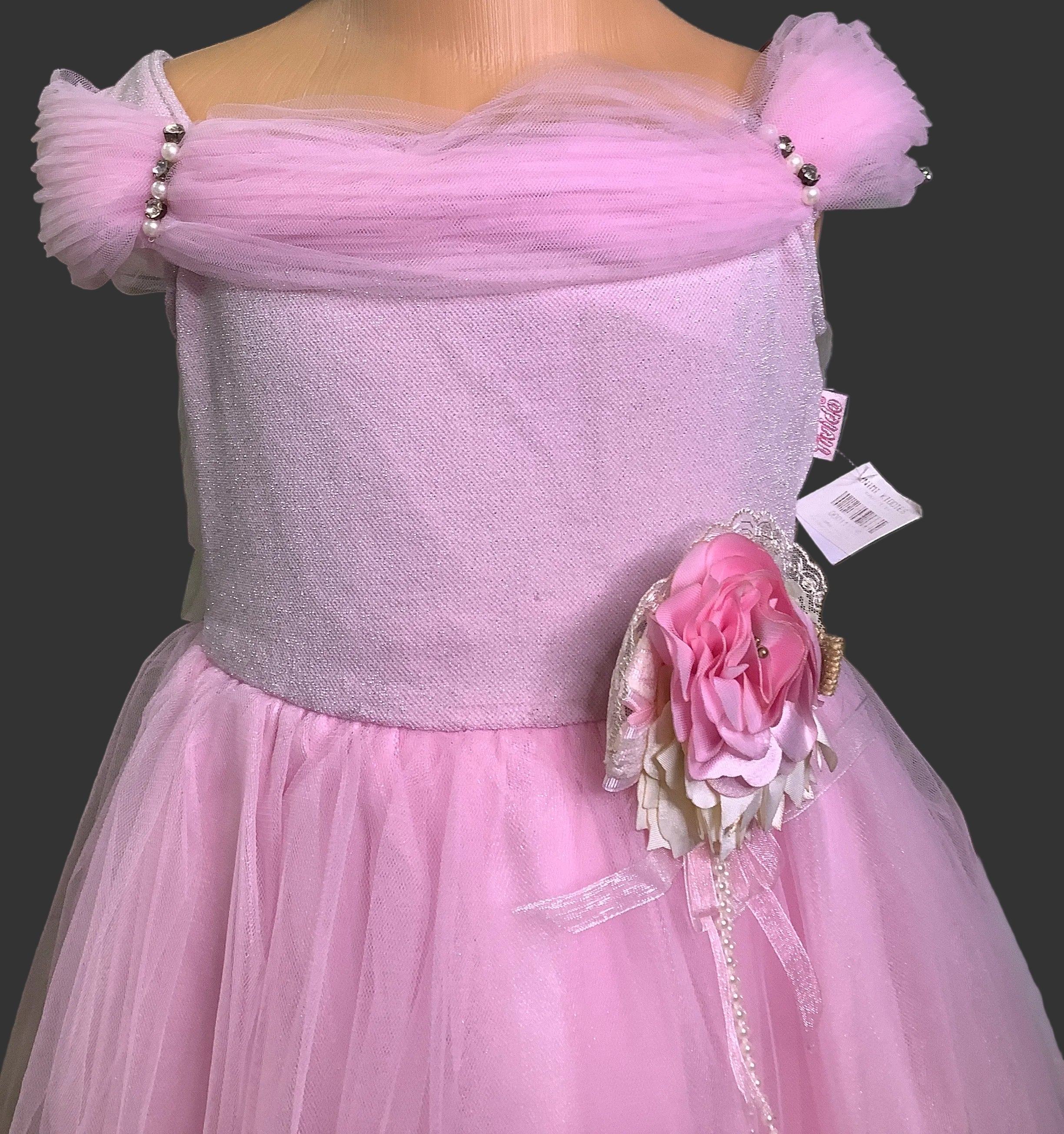 Tivido Baby Girls Pink Gown