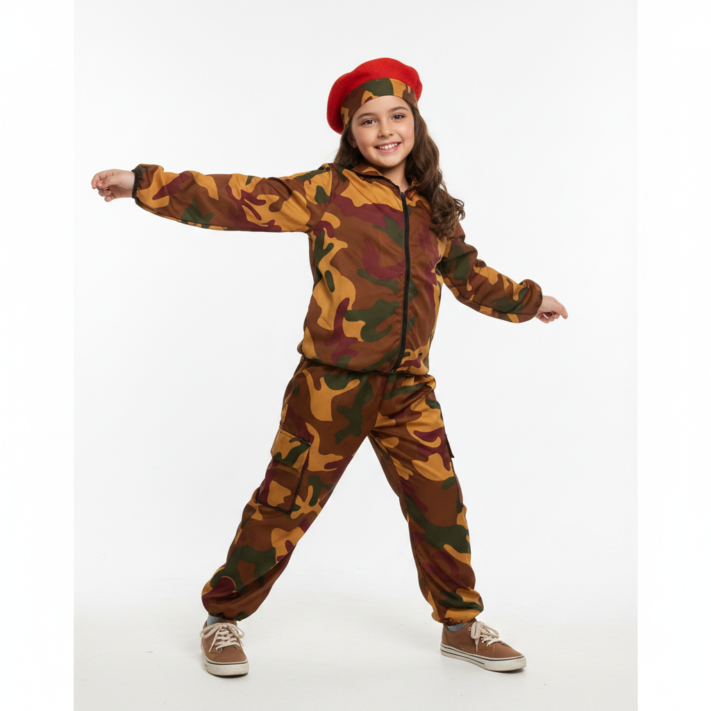 Pams Special Force Kids Career Day Wear(Costume)