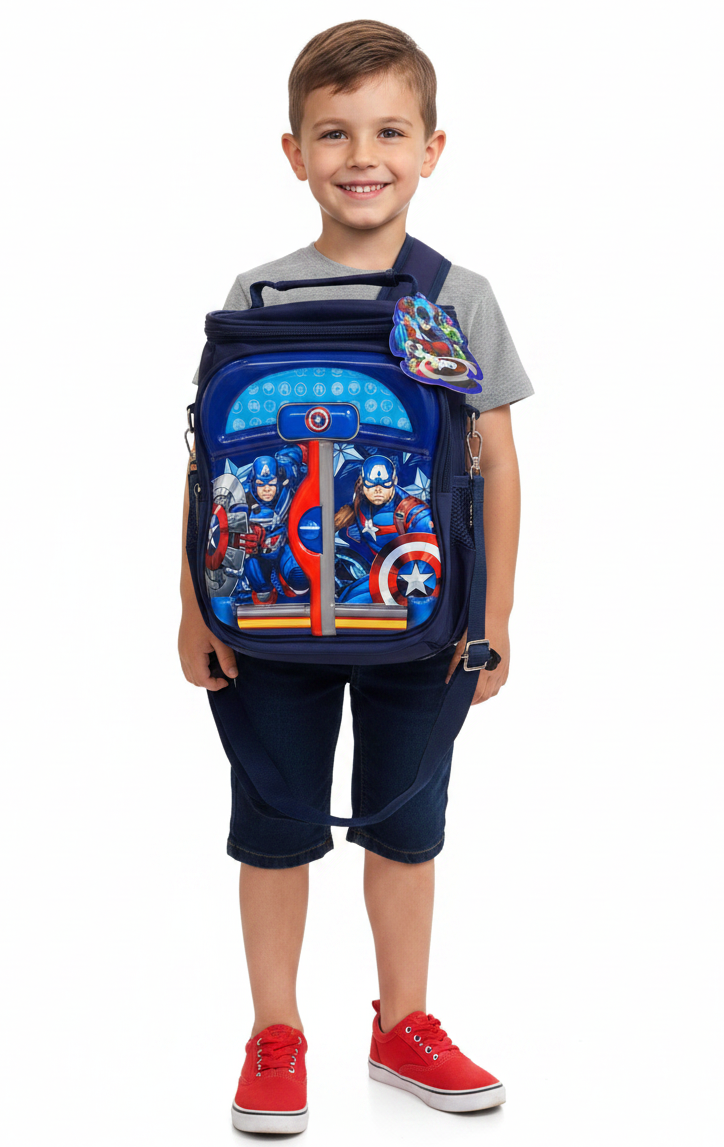 WT+Power Averagers Character Lunch Bag