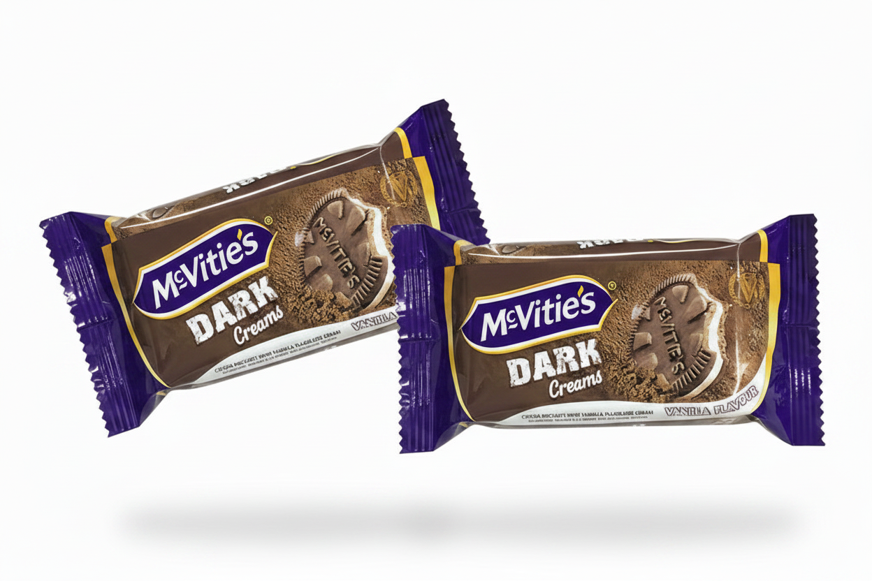 McVites Dark Cream Vanilla Flavour 21g