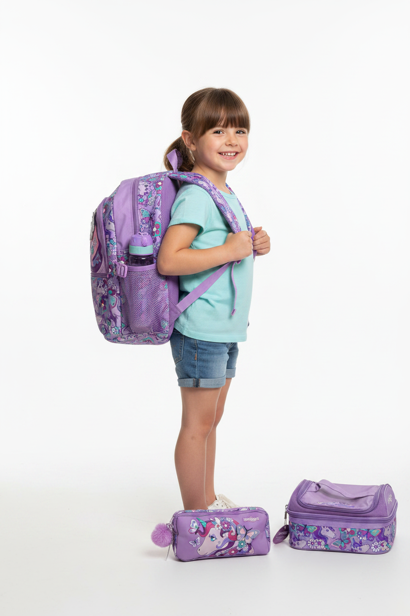 Smiggle Unicorn Character 3in1 BackPack Sets.