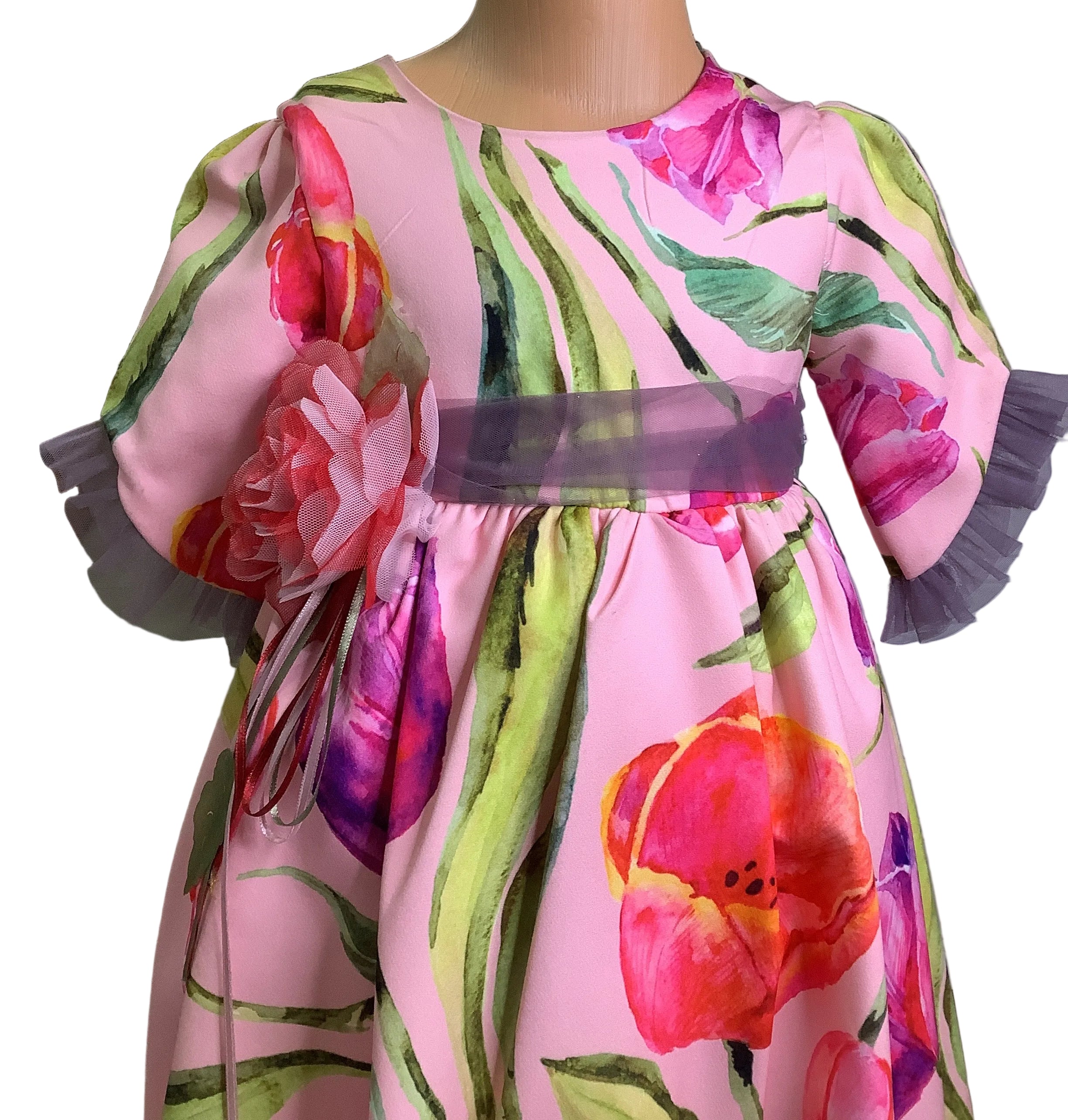 Liu-Olivia Couture Girls Gown