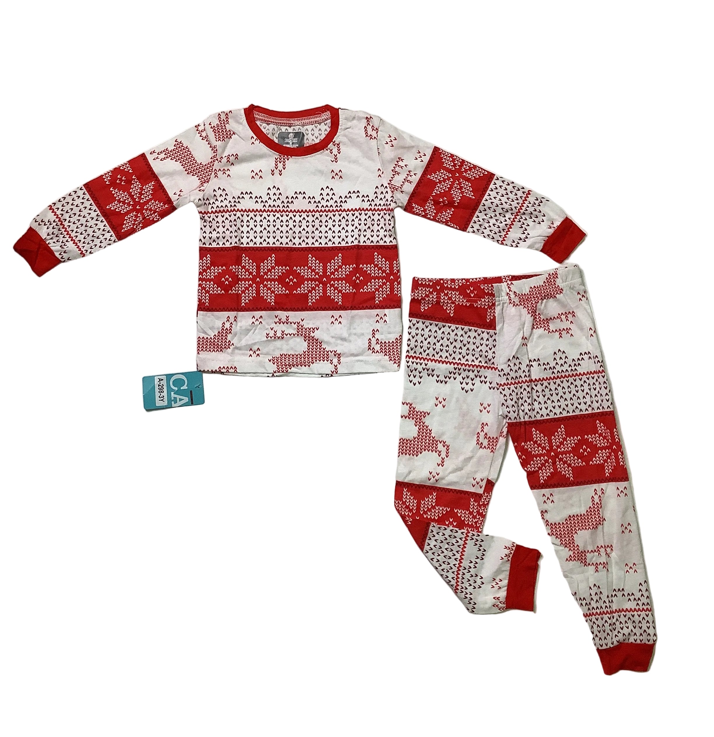 Caluby Christmas Pyjamas 2 Piece Set