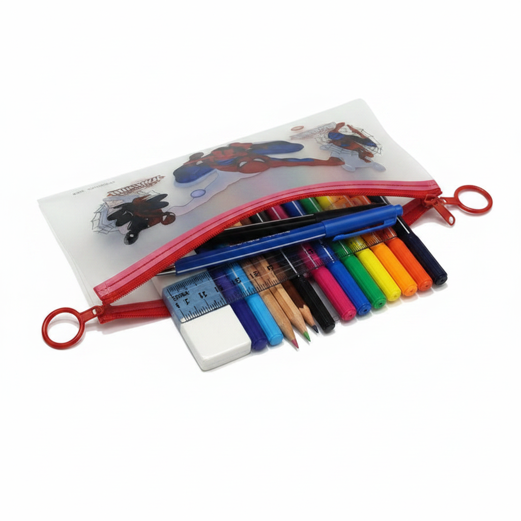 Character Transparent Pencils case