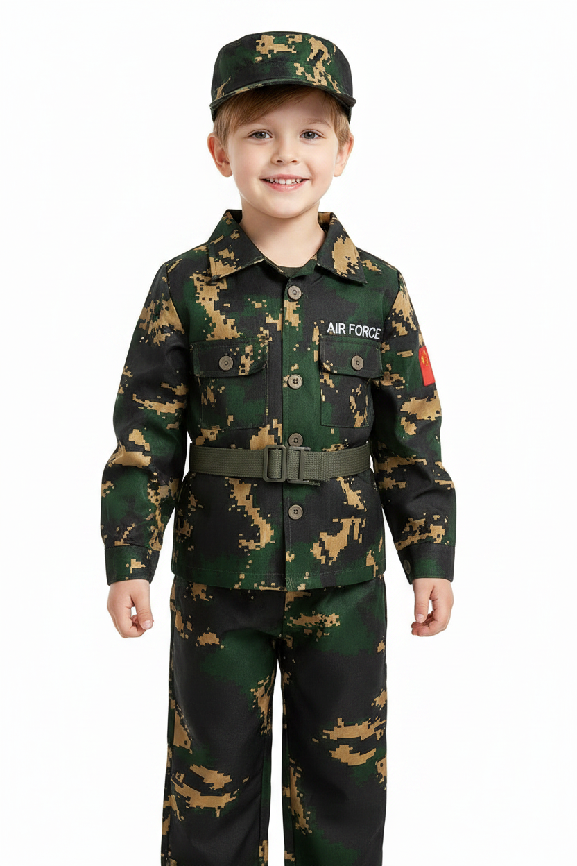 Air Force Army Children Career Day Wear (Costume ).