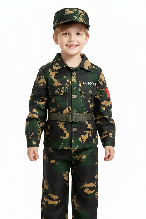 Air Force Army Children Career Day Wear (Costume ).