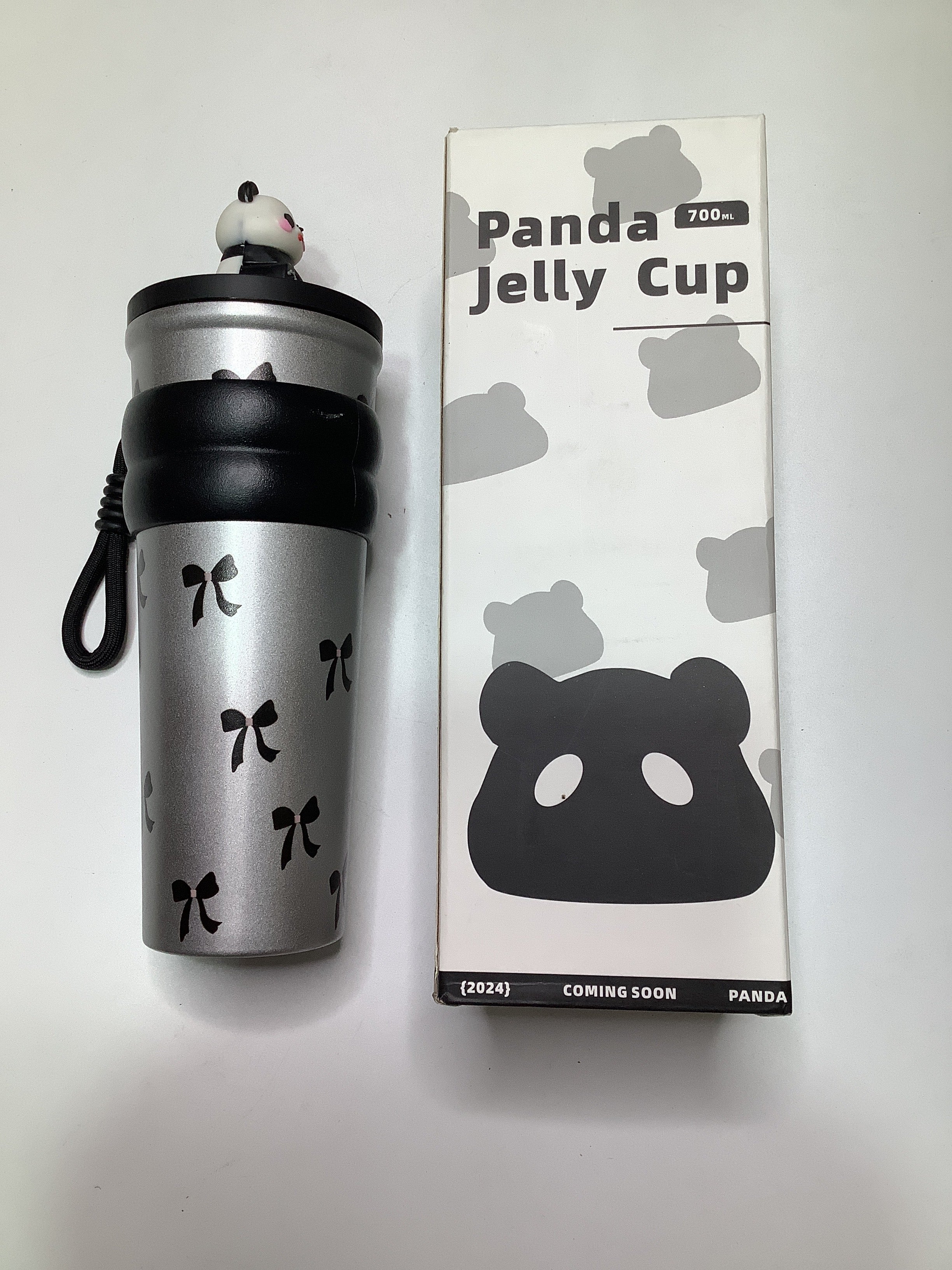 Jelly Cup Panda Water Bottle..