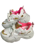 SHNAG JNI IN White Canvas Sneakers