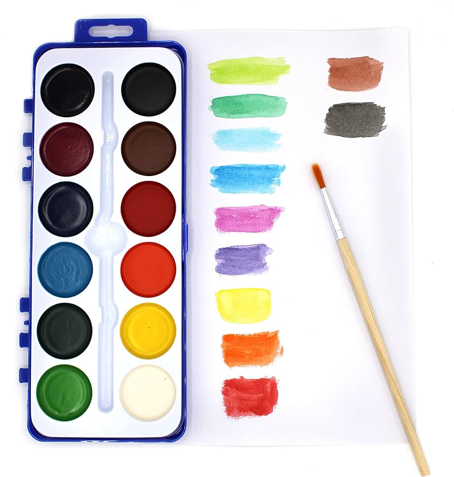 12 Water Color Set