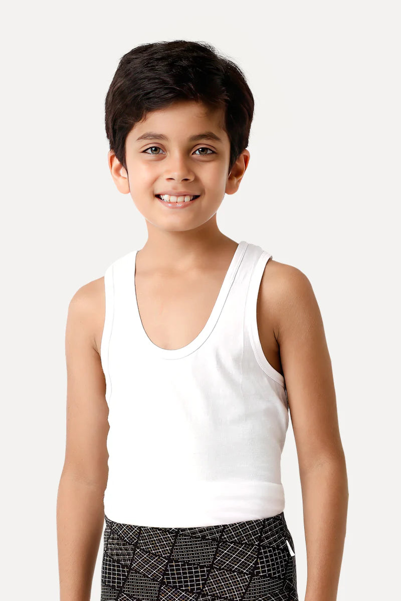 Kingsway Boys Underwear 3 Vests.
