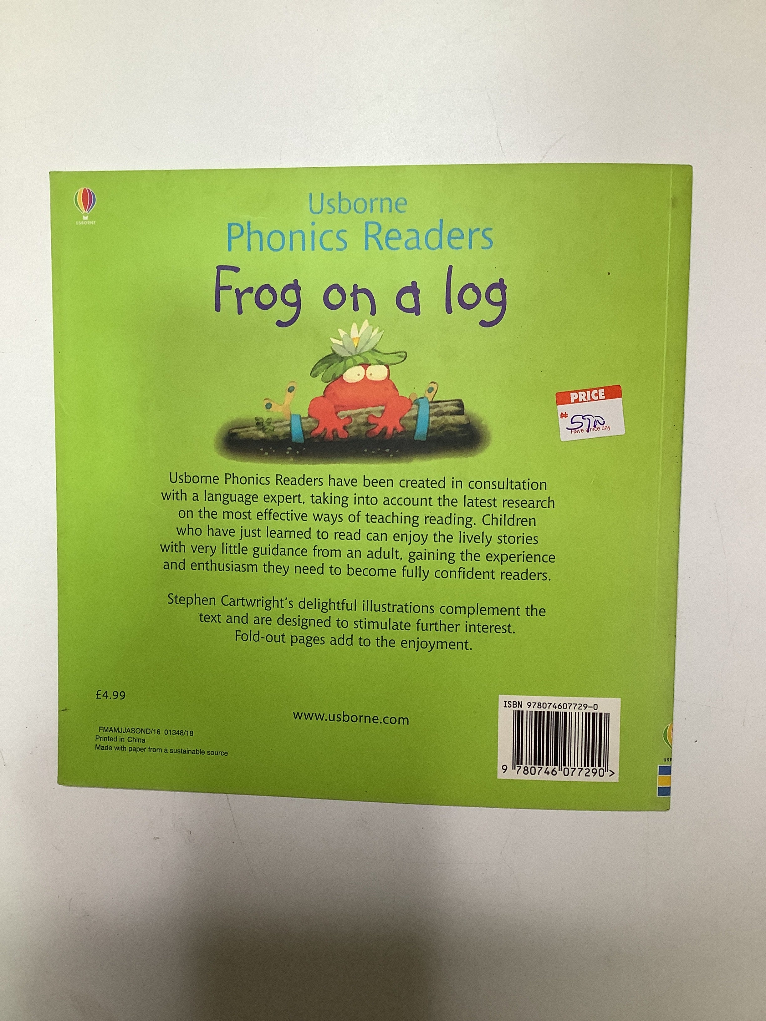 Usborne Phonics Readers (Frog on a Log)