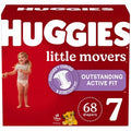 Huggies Little Movers Baby Diapers Size 7 (cartons)