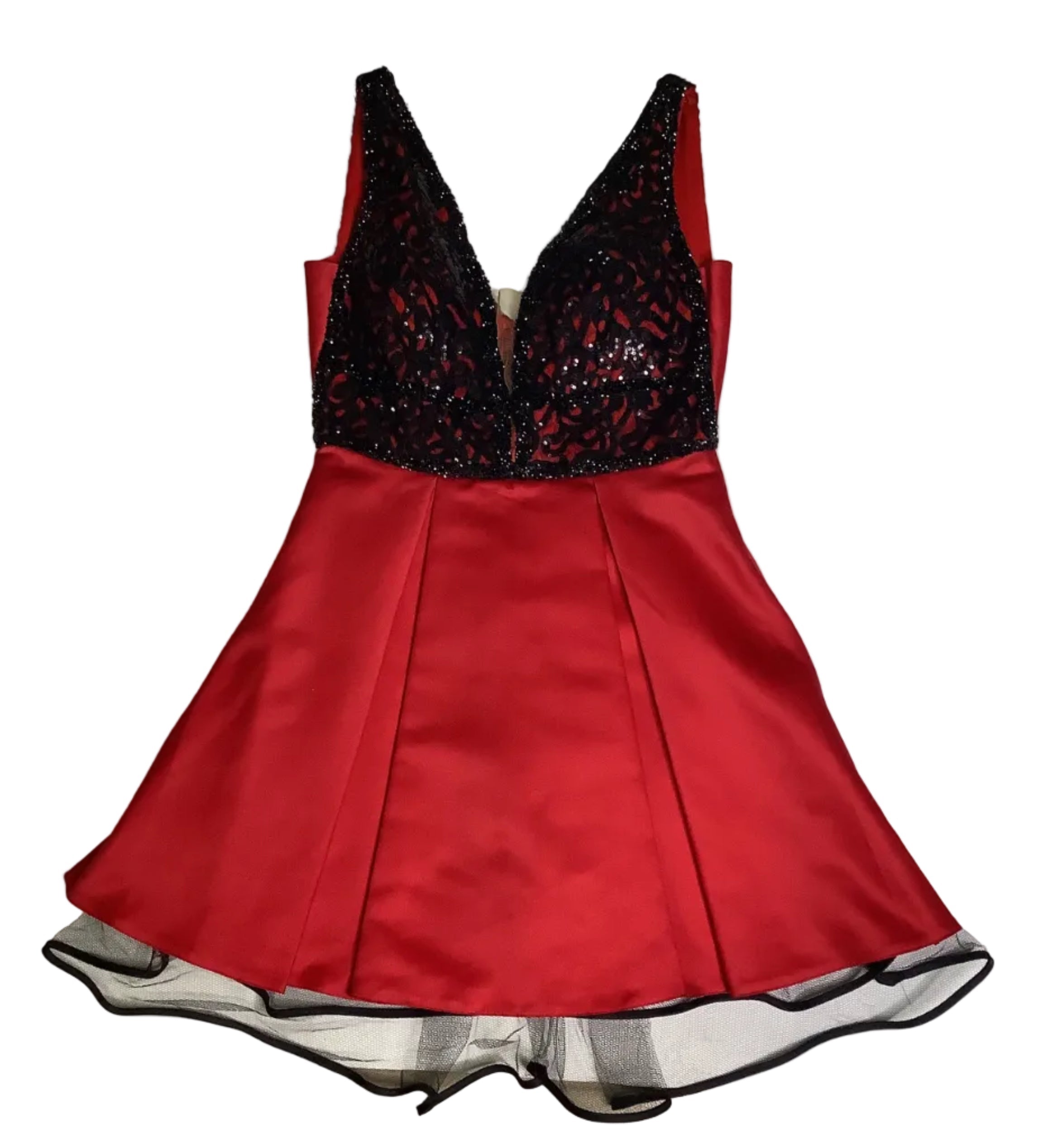 KeiKei Pepper Red Girl's Gown