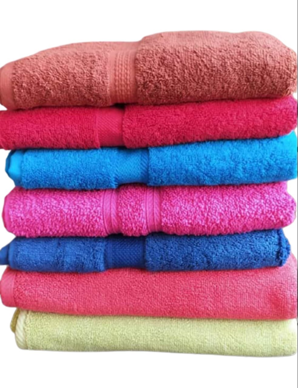 Regmayor High Quality Plain Bath Towel (To Love You Is To Love Yourself)
