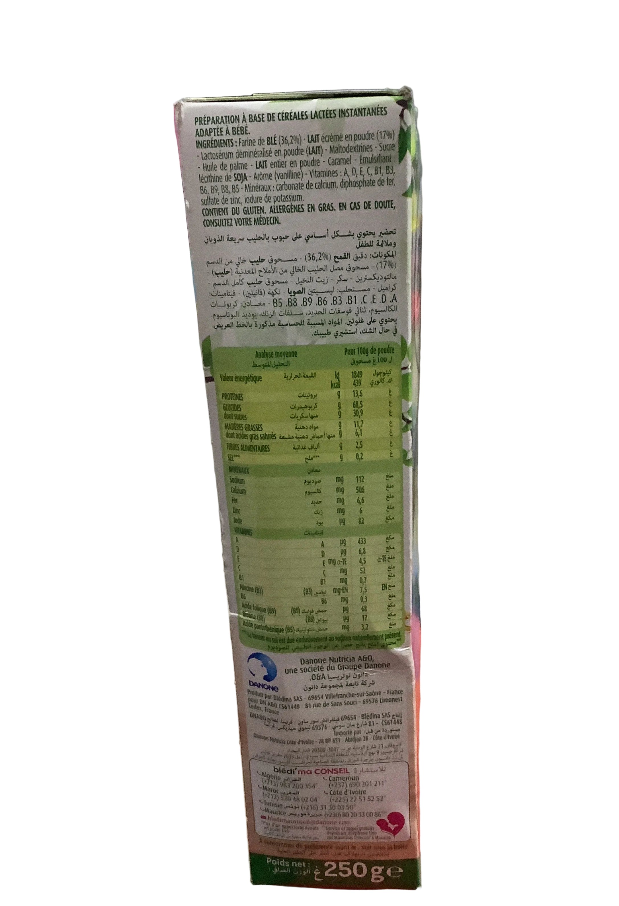 Bledine Lactee Croissance 250g (6-36months)