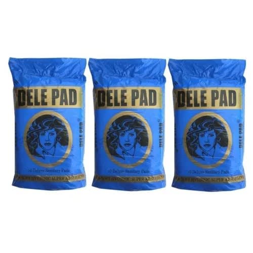 Delepad Deluxe Sanitary Pads (Pack of 10)