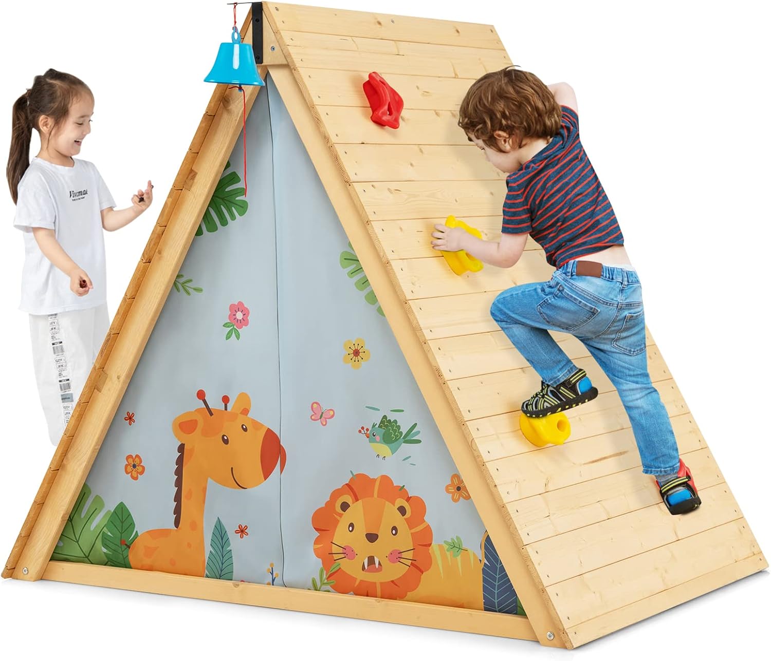 2-in-1 Kids’ Activity Playhouse