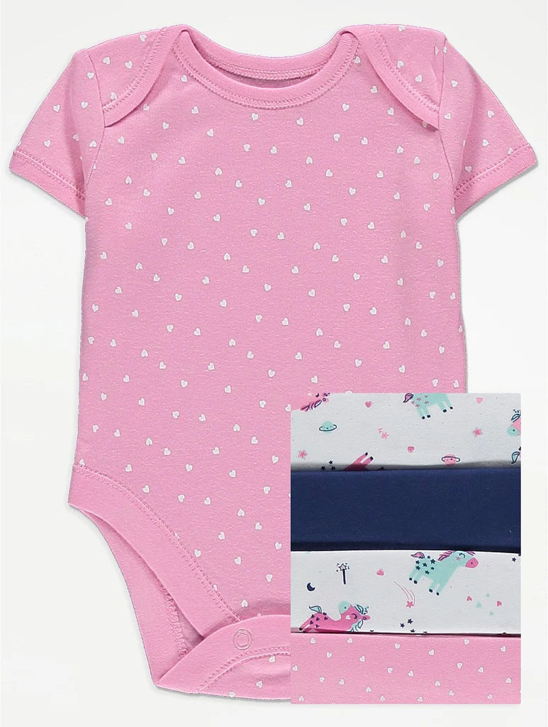 George 5in1 Baby BodySuits(3-6months)