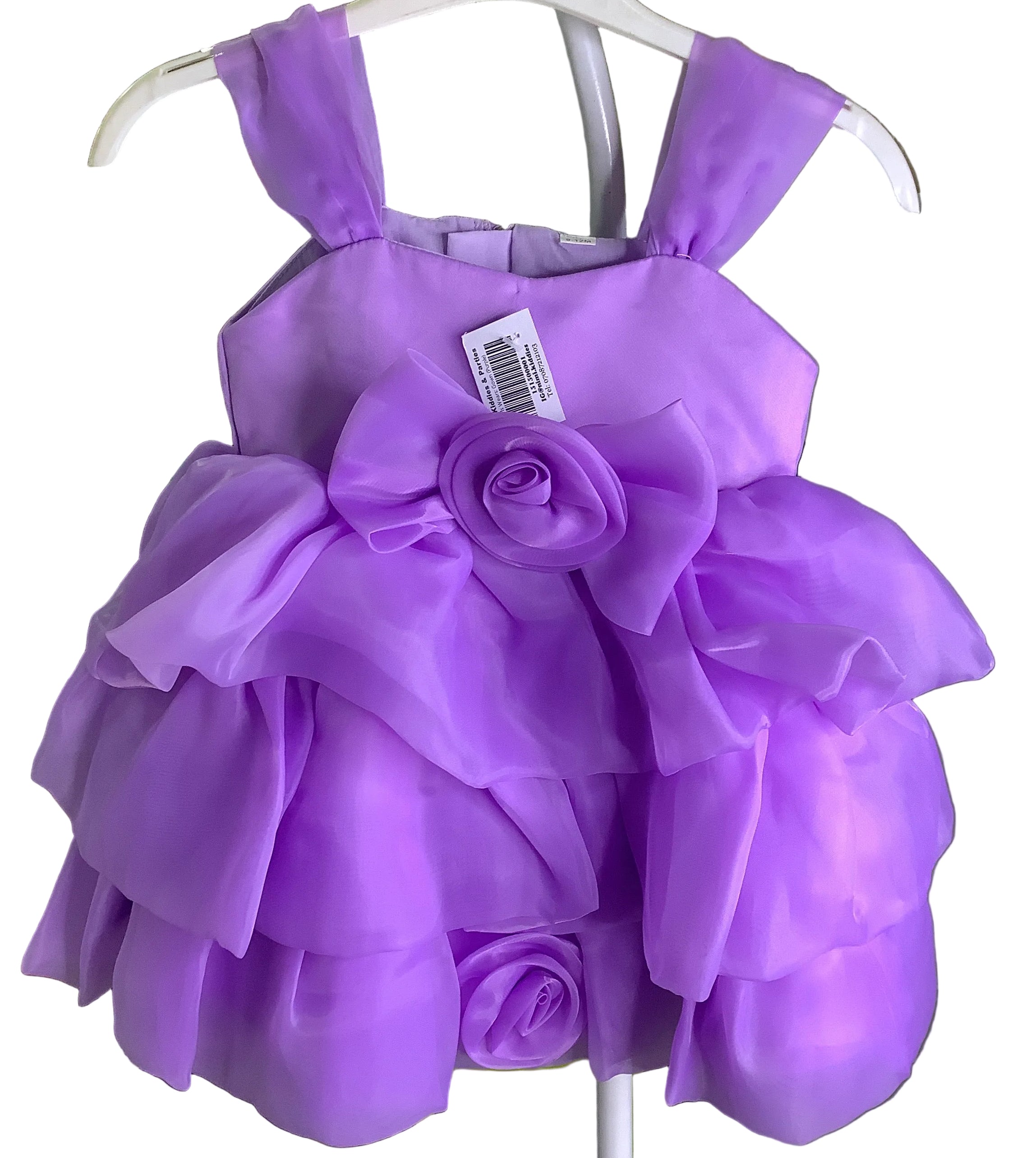Baby Girl Purple Ball Gown