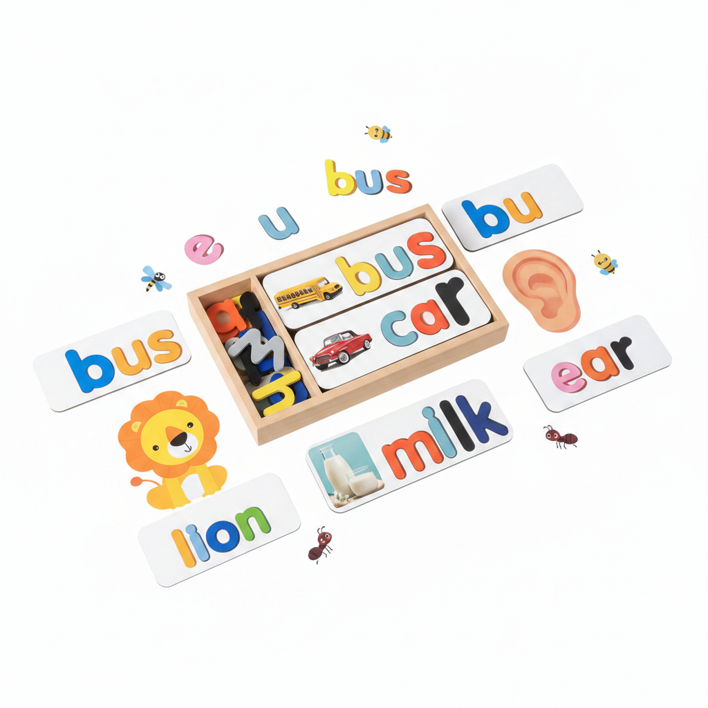Mwoh Spell Words Puzzles(3yrs+)